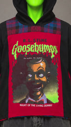 Goosebumps Dummy Halloween Nostalgia Handmade Custom Reworked Hoodie | XL | 1 of 1 Streetwear | Cut & Sew