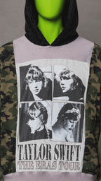 Taylor Swift Eras Tour Patchwork Hoodie – Y2K Streetwear | Retro 2000s | 1of1