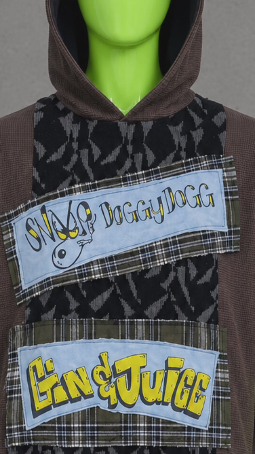 Snoop Dogg Reworked Hoodie – Distressed Hip Hop Streetwear | Y2K Grunge | Unisex