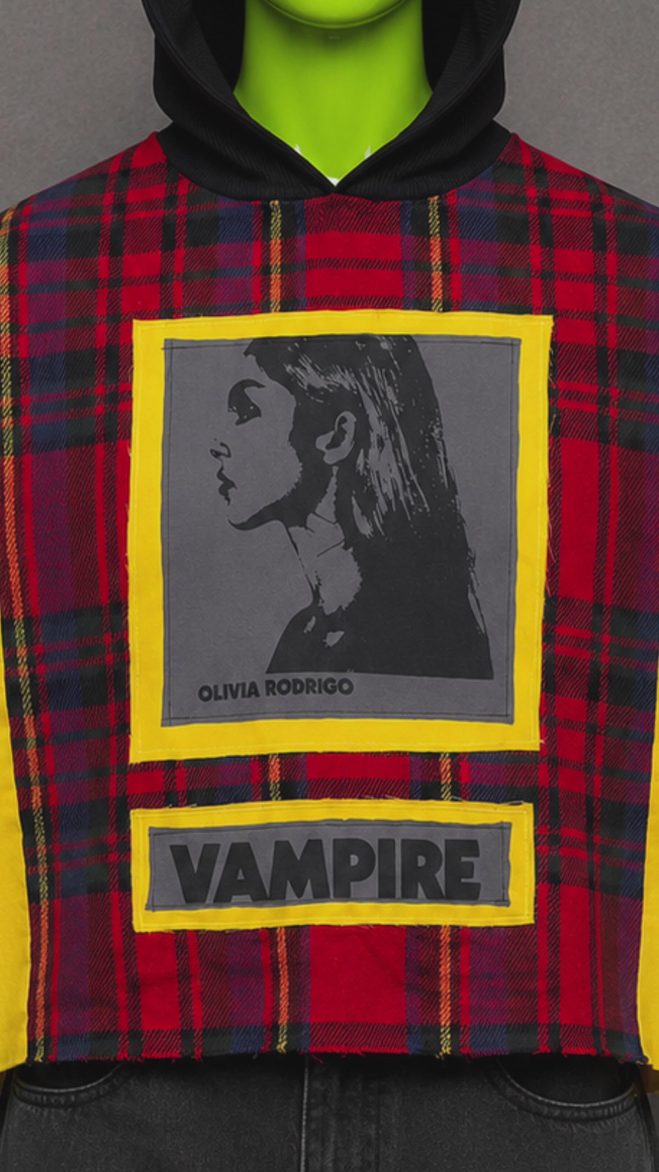 Olivia Rodrigo Vampire Reworked Hoodie – Pop Punk Streetwear | Y2K Aesthetic