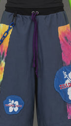 Blue Upcycled Jorts Trader Joe's | Y2K Nostalgia Style | 90s Streetwear L-XXL