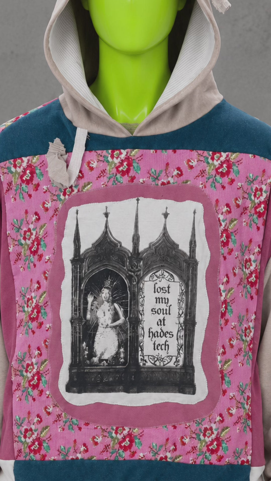 Melanie Martinez Reworked Patchwork Hoodie – Streetwear | Indie Aesthetic